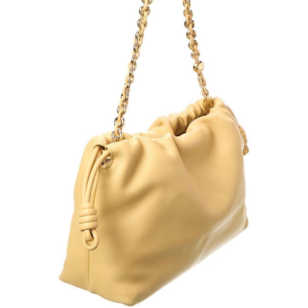 Loewe Flamenco Medium Leather Clutch, Yellow - Picture 3 of 4